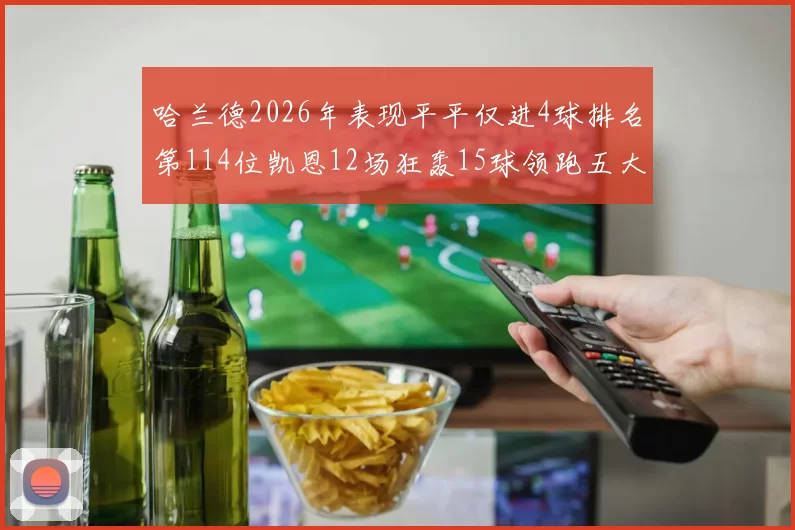 哈兰德2026年表现平平仅进4球排名第114位凯恩12场狂轰15球领跑五大联赛