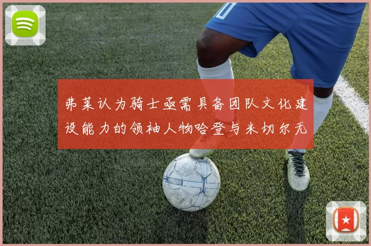 弗莱认为骑士亟需具备团队文化建设能力的领袖人物哈登与米切尔无法胜任